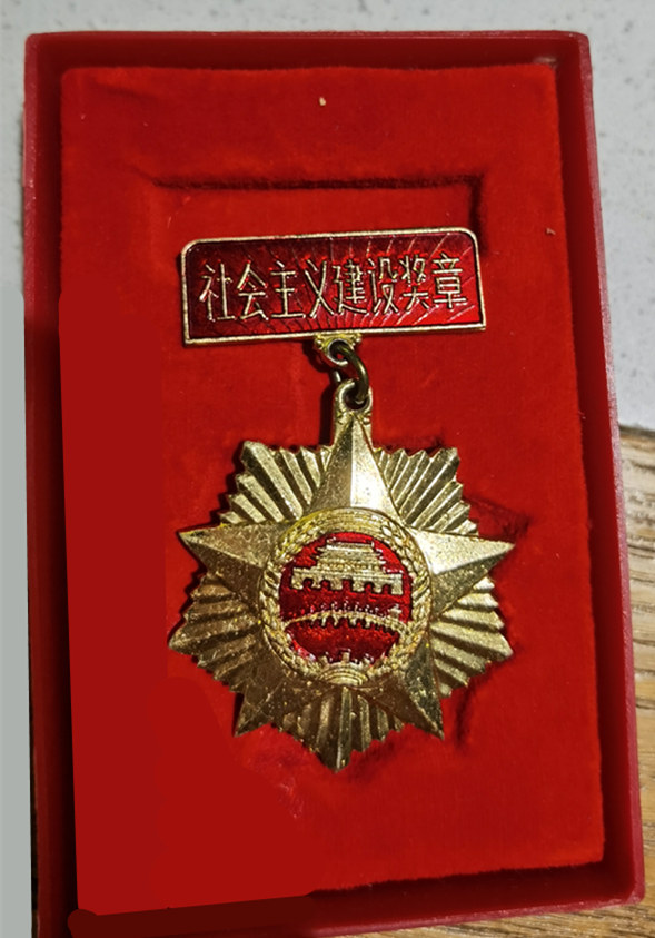 武警战士柴建琦奖章